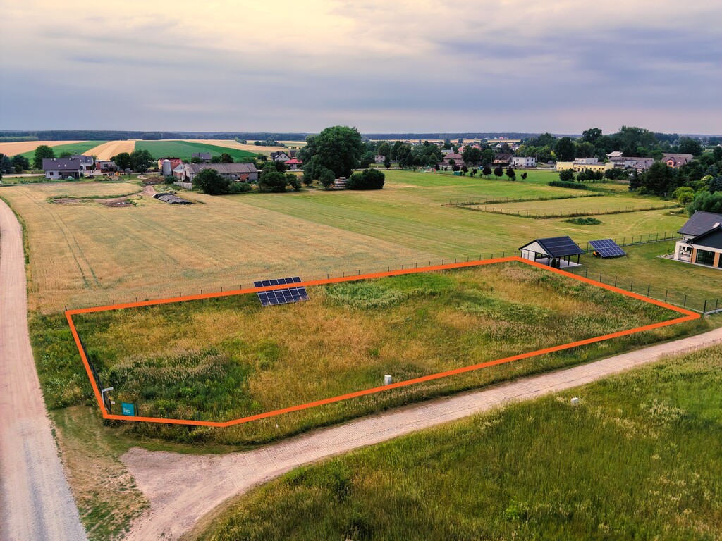 Inwestycja i Dom w Jednym –działka 2258 m² Radzewo