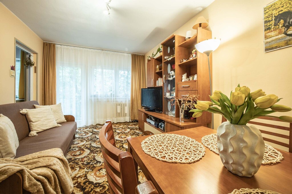 Balkon w kawalerce? No właśnie. Rojna 26,4m2