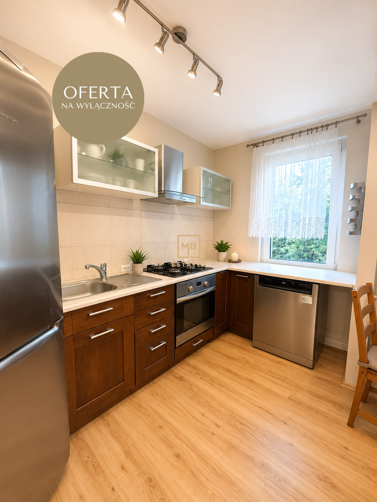 3 pokoje | 48 m2 | I piętro | Piwnica | Balkon