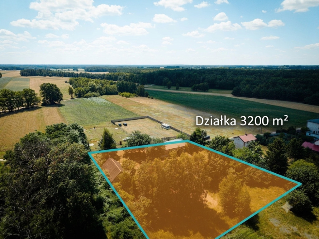 Siedlisko Złotniki 3200 m2. Dom + budynek gospod.