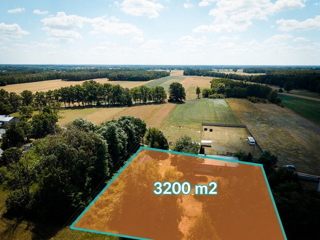 Siedlisko Złotniki 3200 m2. Dom + budynek gospod.