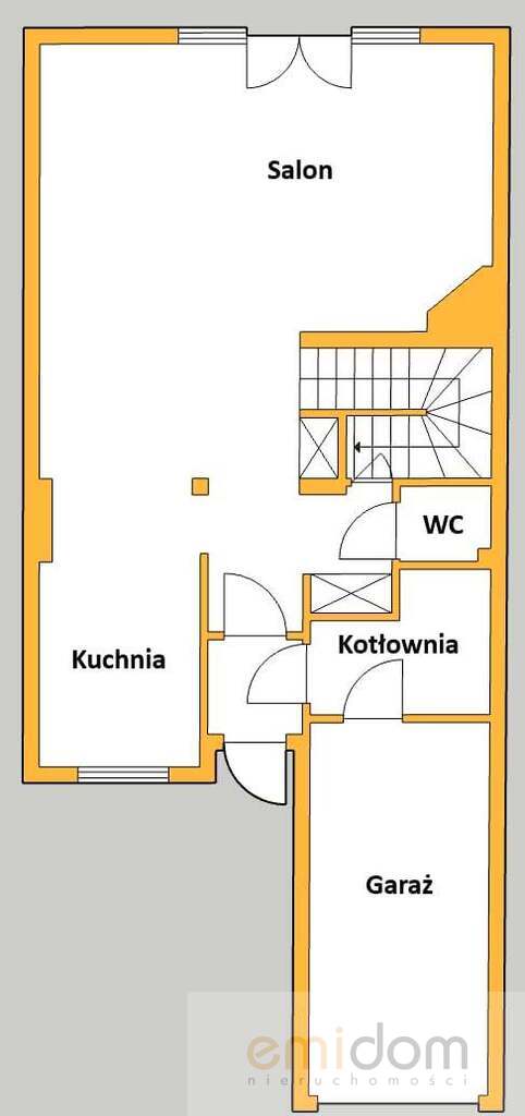 Sauna | garaż | segment w Konstancinie