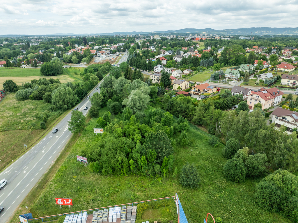 Działka inwestycyjna pod biznes Krosno - Suchodół