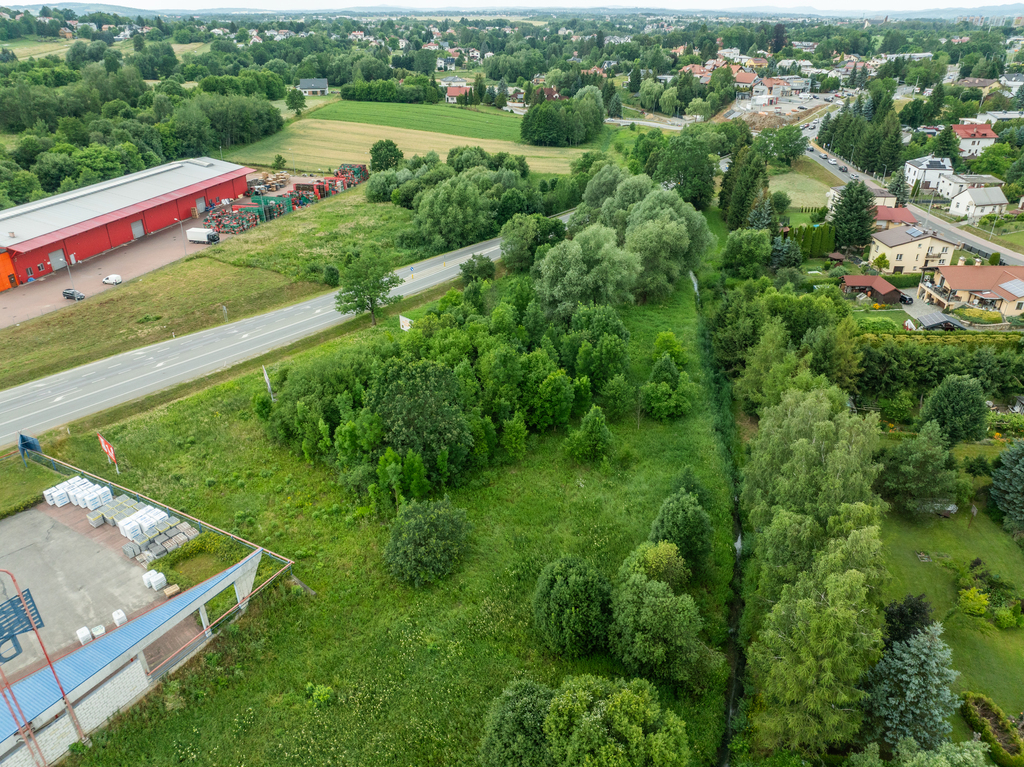 Działka inwestycyjna pod biznes Krosno - Suchodół