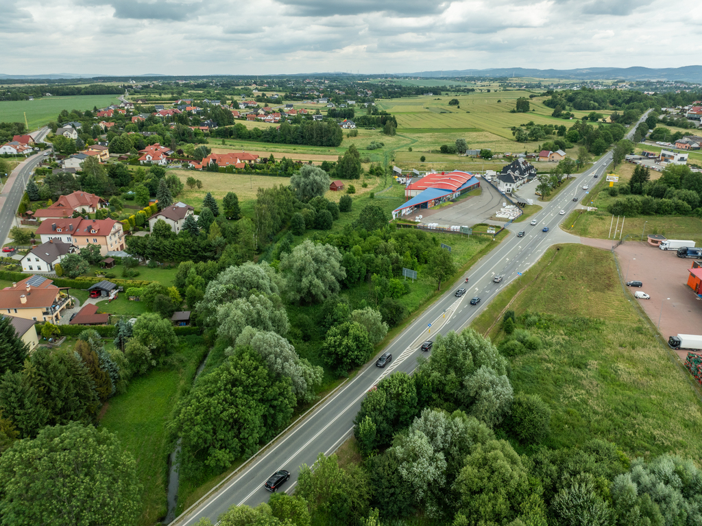 Działka inwestycyjna pod biznes Krosno - Suchodół