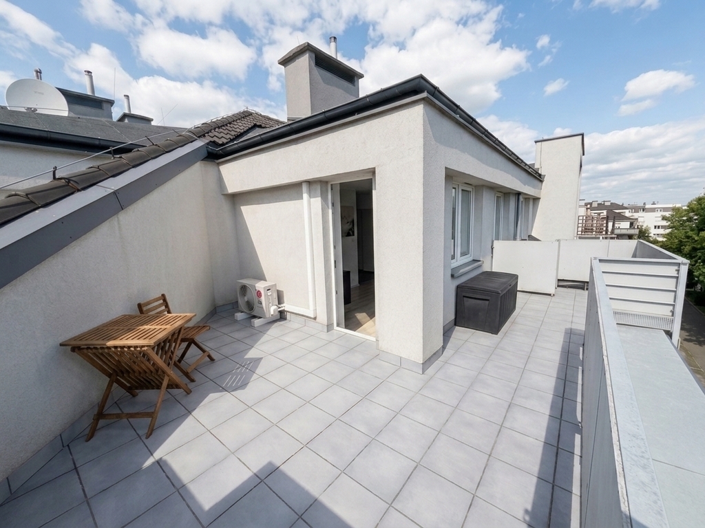 2 pokoje z tarasem 17 m² | Krzyki