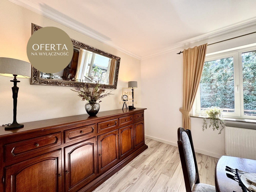 Atrakcyjny apartament z tarasem i ogródkiem