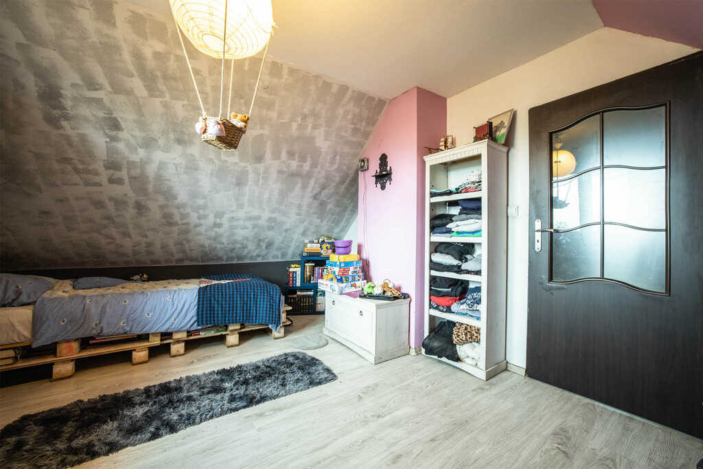 Dom, parter+poddasze, 63,32 m2, Kalino, gm. Rzgów