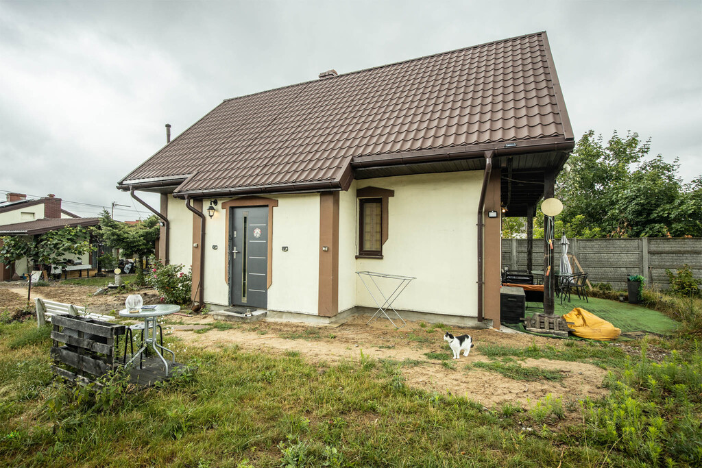 Dom, parter+poddasze, 63,32 m2, Kalino, gm. Rzgów