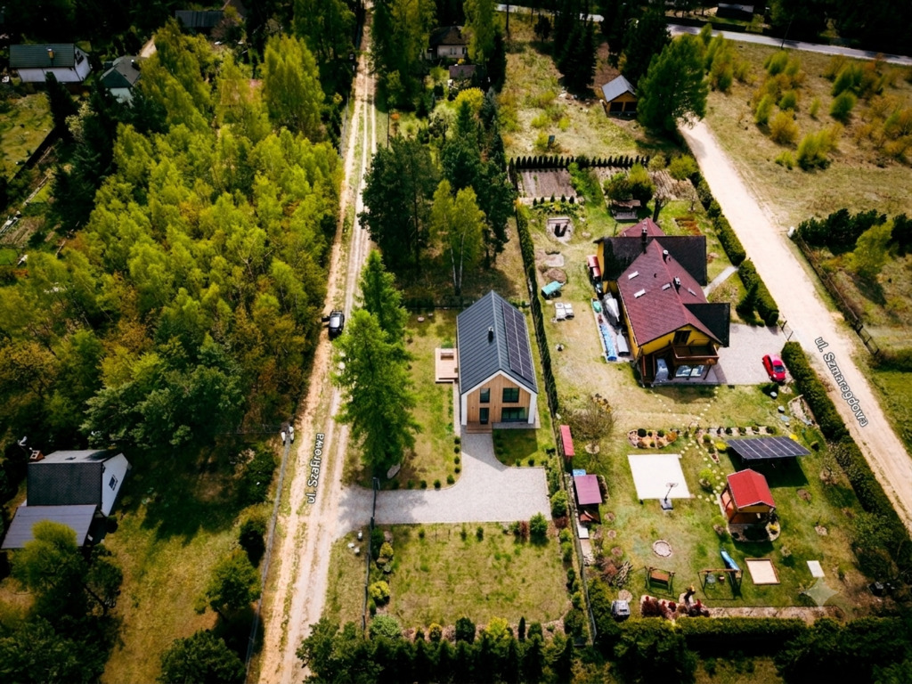 Działka 4km od Grotnik Dom bez pozwolenia 1365m2