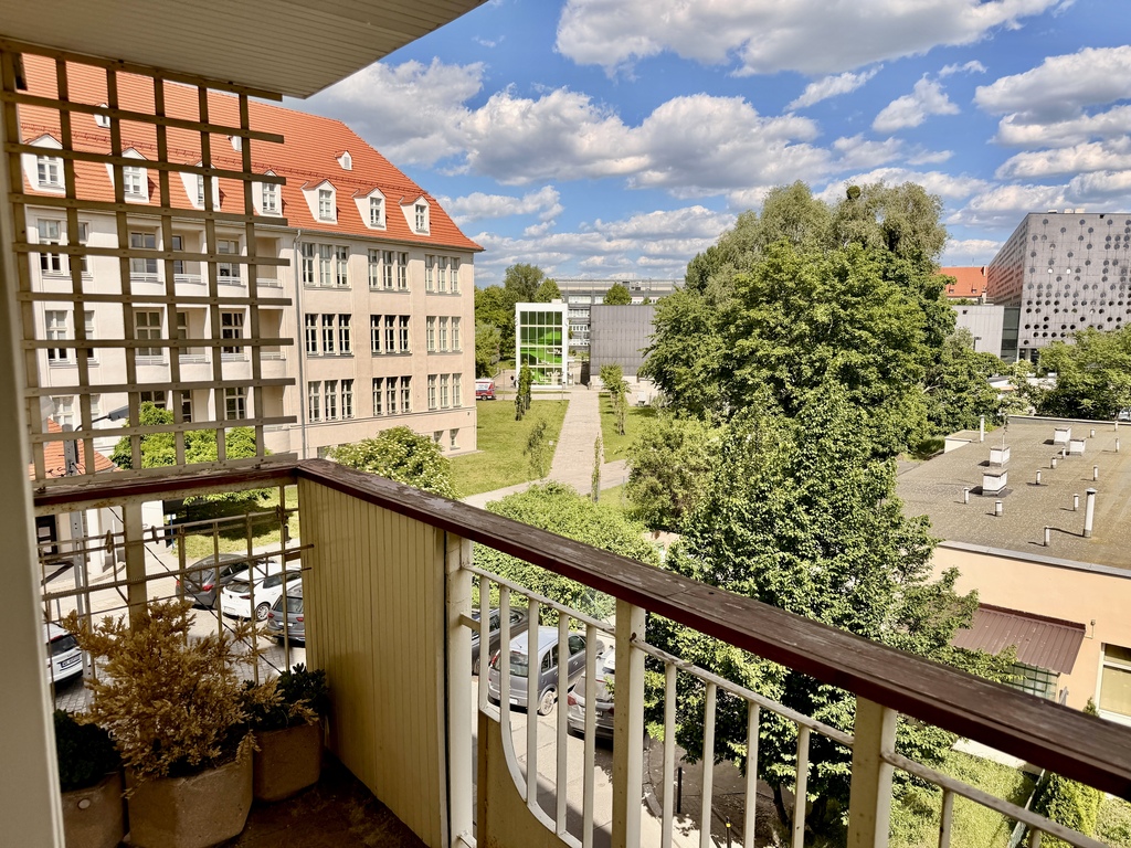 3 niezależne pokoje przy Politechnice | balkon
