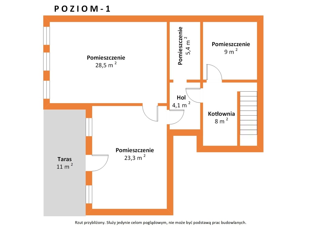 Dom z garażem, ogrodem i panoramicznymi widokami