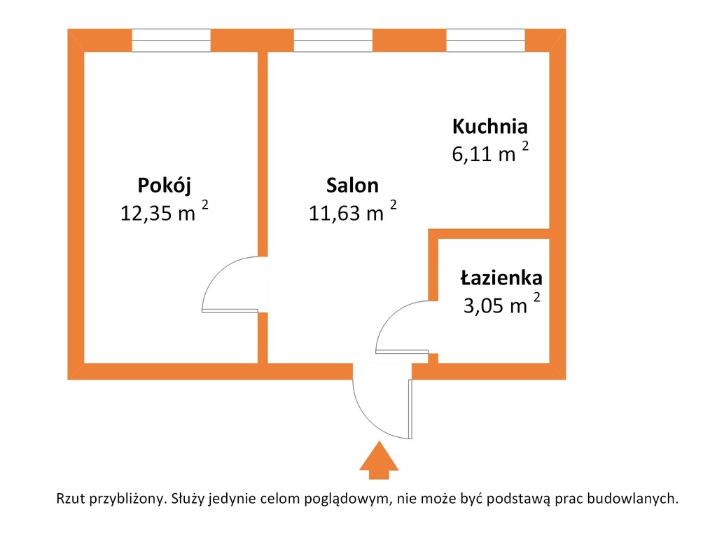 Gotowe do zamieszkania | 2 pokoje | 38 m²