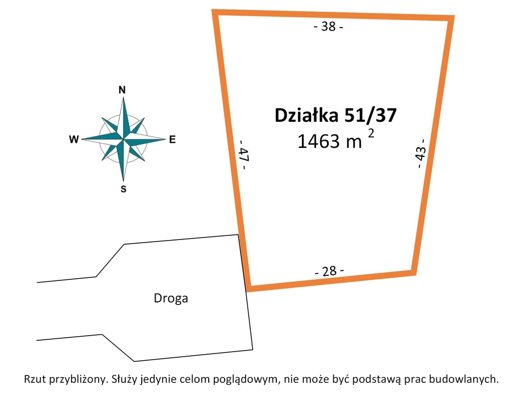 Działka z WZ, mediami i ogrodzeniem | pod Łodzią