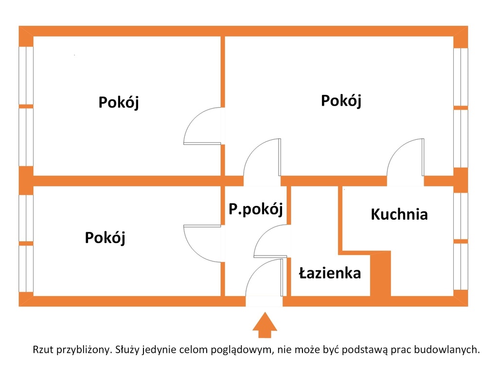 Komfortowe 3 pokoje na zielonych Kozinach