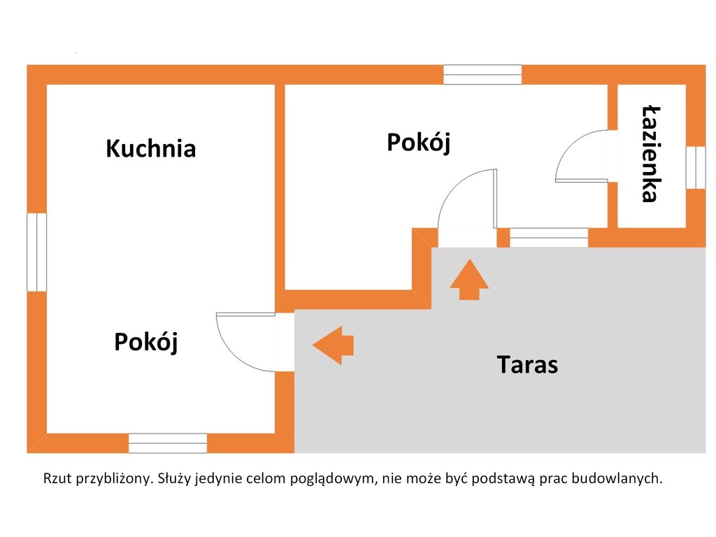 Domek nad jeziorem | Rybno | 350 m² działki