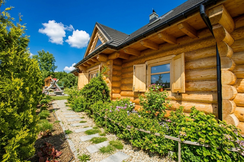 Miejsce w którym się zakochasz - Dom z bali