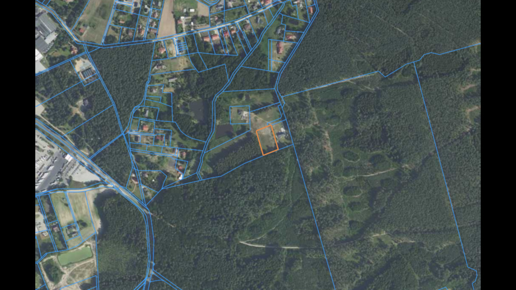4000 m², las za płotem i święty spokój | Biały Bór