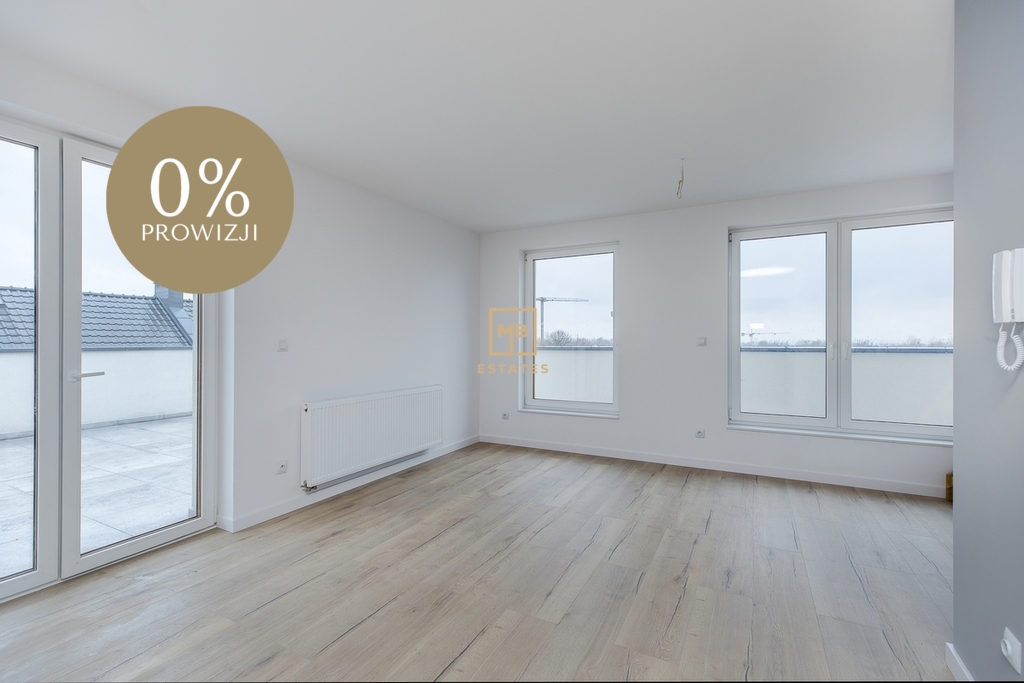Mieszkanie z antresolą i tarasem 50m² Bez PCC!