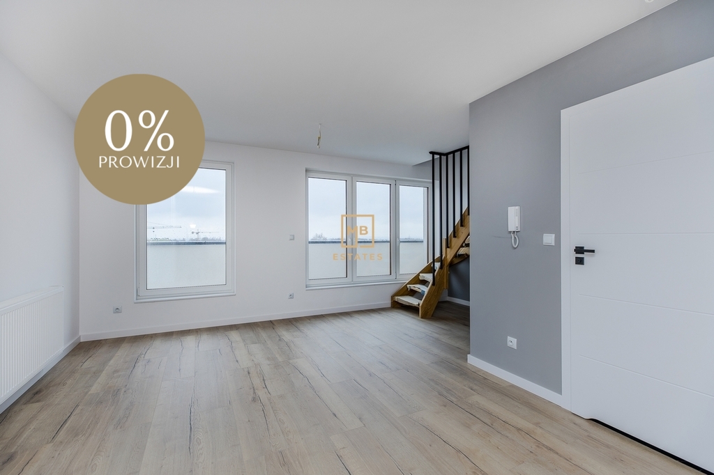 Mieszkanie z antresolą i tarasem 50m² Bez PCC!