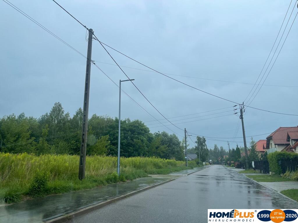 Duża działka budowlana 6812 m² w Słupnie, MPZP.