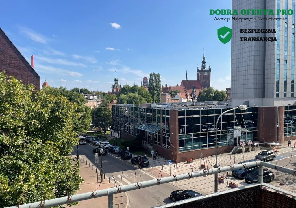 3 pokoje z tarasem w centrum Gdańska