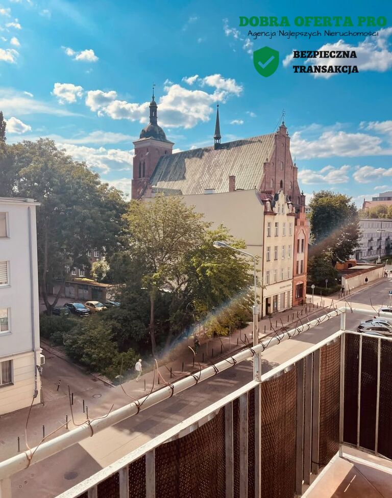 3 pokoje z tarasem w centrum Gdańska