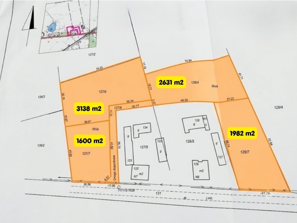 Prestiżowe działki w malowniczej gm. Nieborów