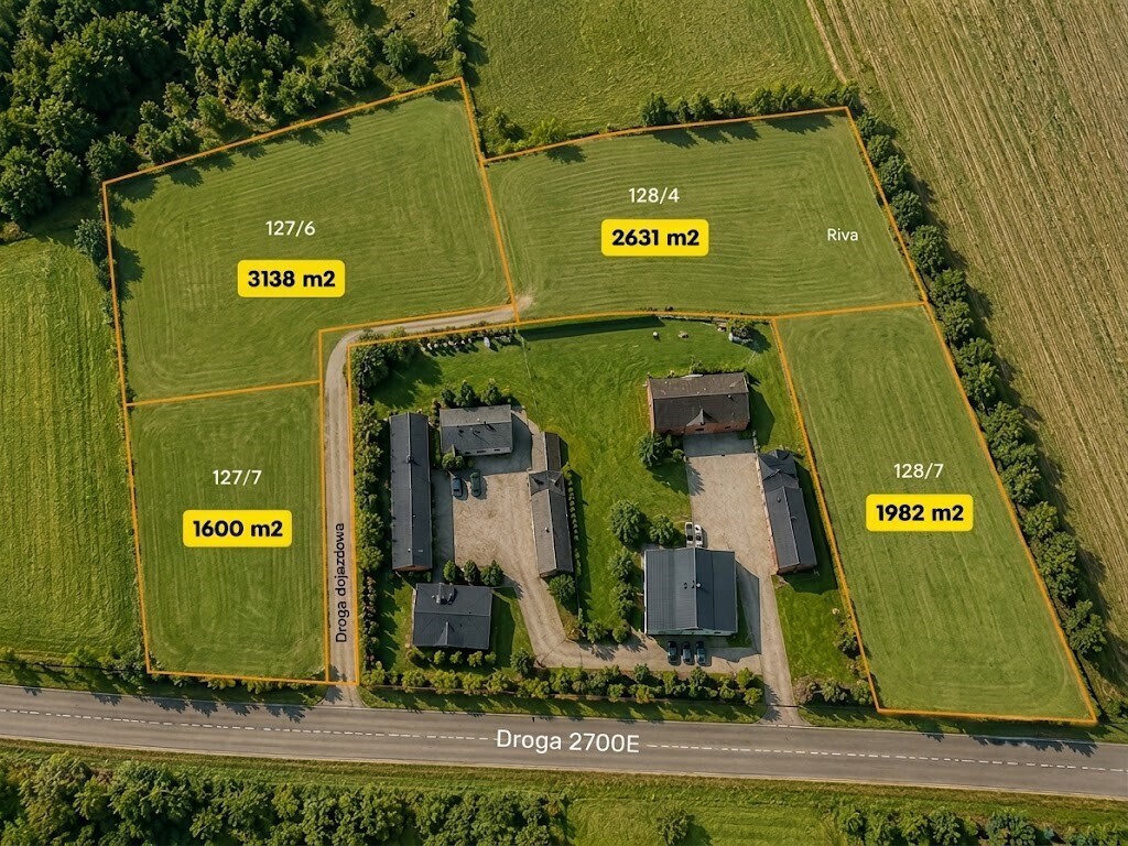 Prestiżowe działki w malowniczej gm. Nieborów