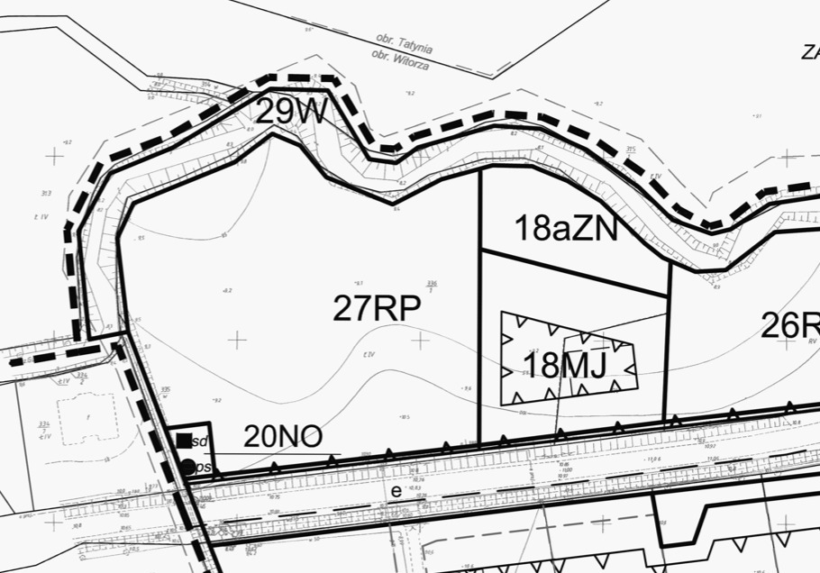 Działka budowlana  2200m² przy rzece | Tanowo