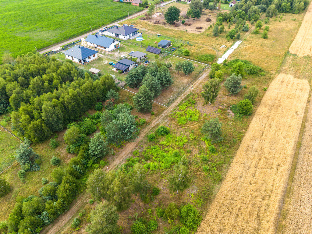Gotowe WZ! Działka 1332 m² pod Bełchatowem