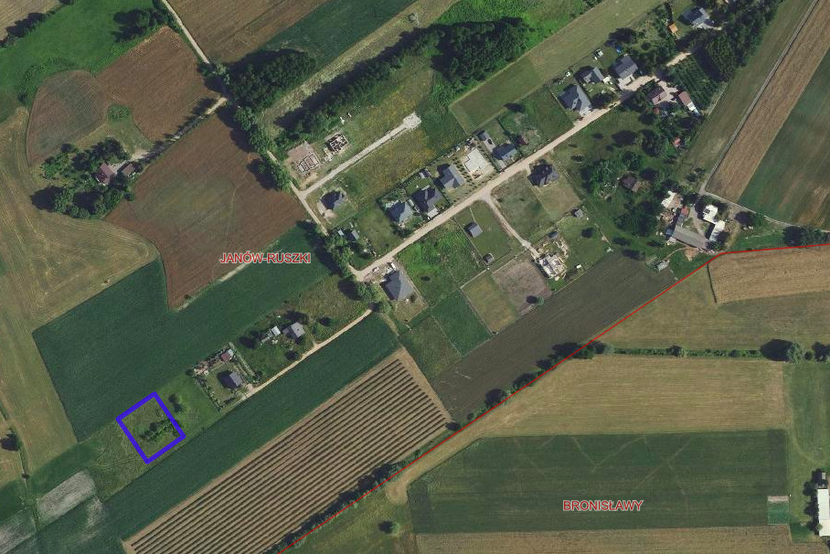 1685 m² natury z WZ. Buduj w Janowie Ruszki