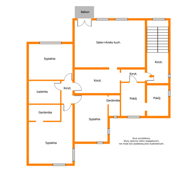 Przestronne 5 pokoi w kamienicy, 123 m²