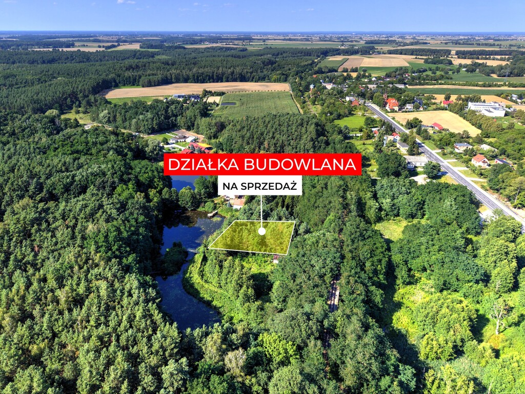 Działka Nojewo–cisza, natura i widoki-MPZP-1715m2