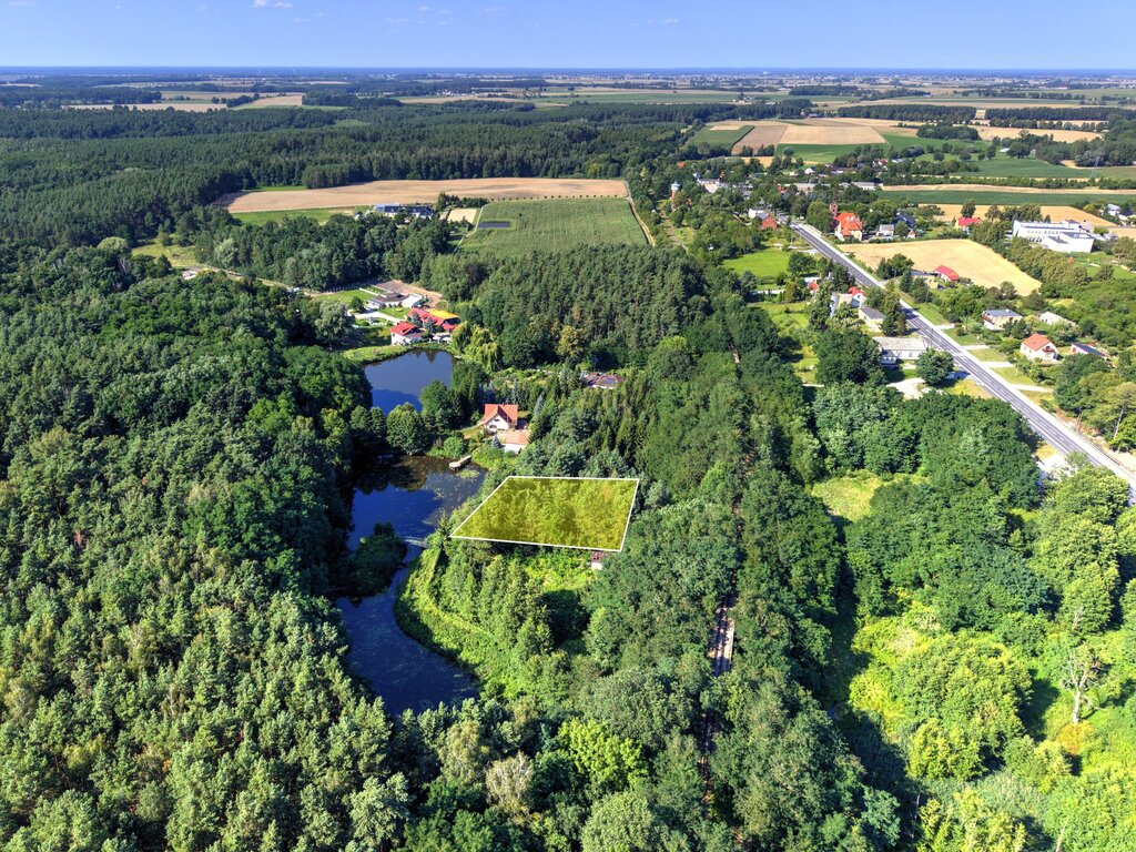 Działka Nojewo–cisza, natura i widoki-MPZP-1715m2