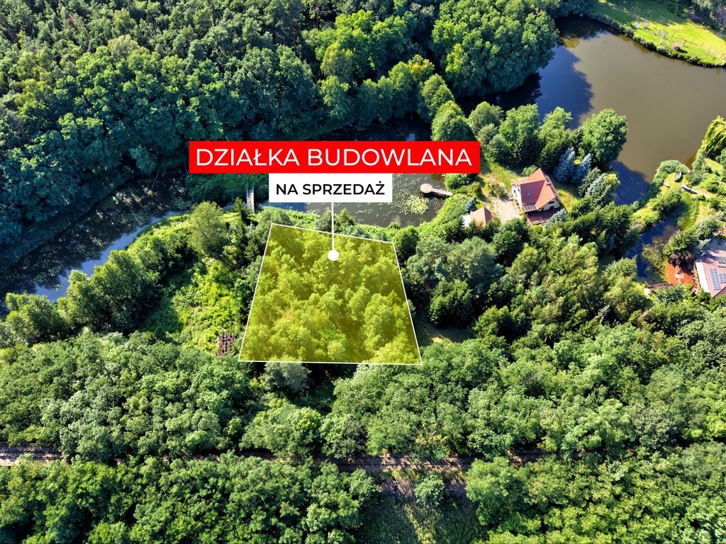 Działka Nojewo–cisza, natura i widoki-MPZP-1715m2