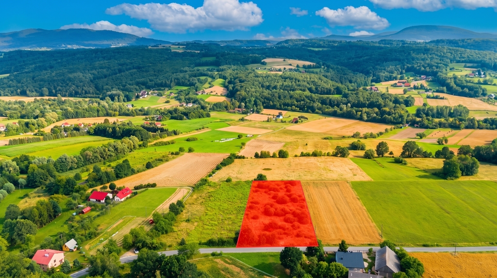 Działka 57 arów pod dom lub biznes | Tarnawa