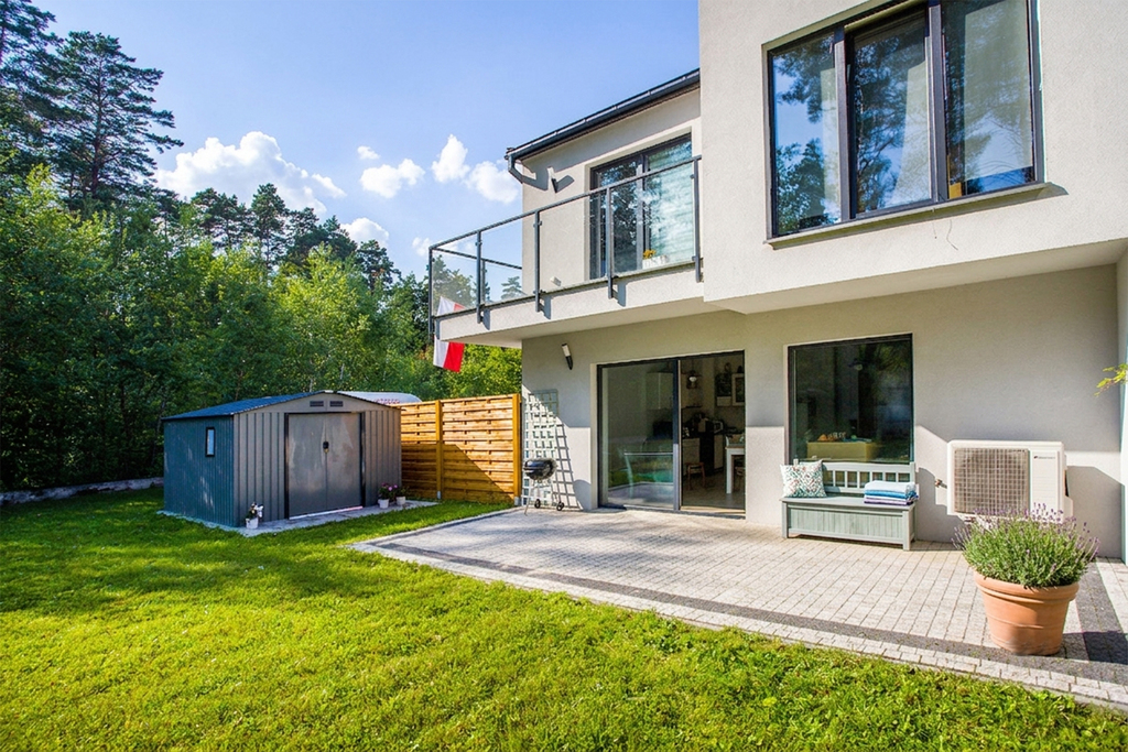 Skrajna szeregówka w leśnym zaciszu - Kielce