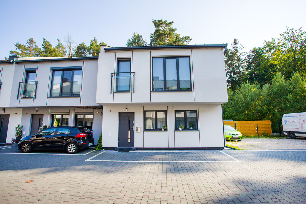 Skrajna szeregówka w leśnym zaciszu - Kielce