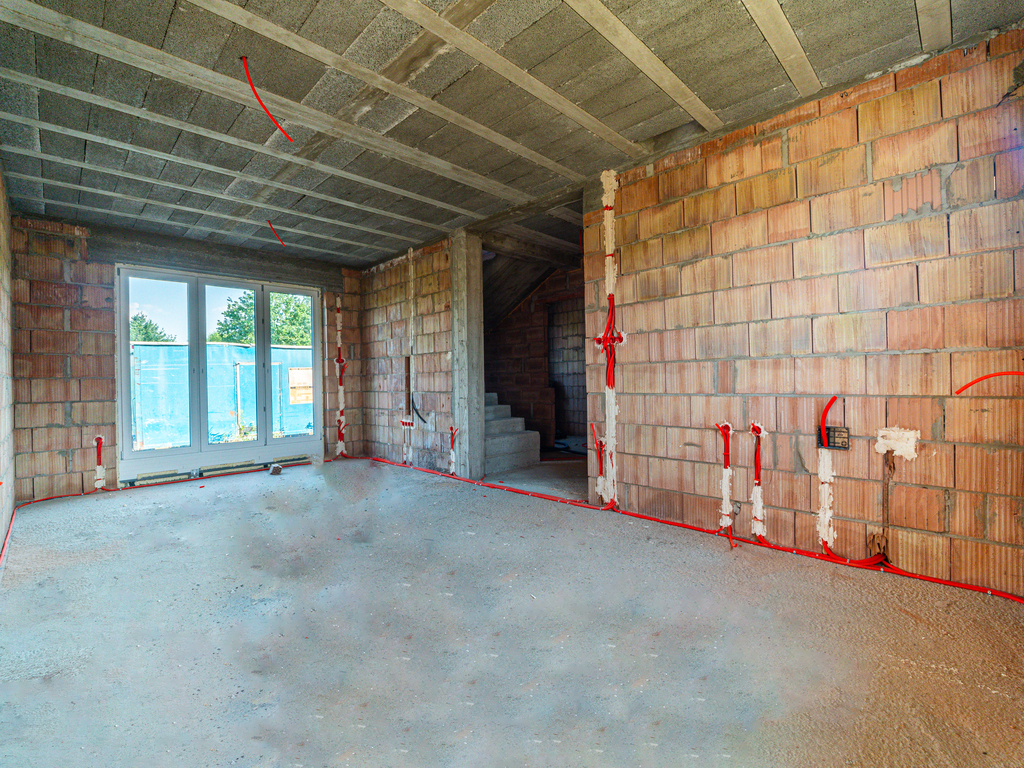 Nowoczesny dom w zabudowie szeregowej – 137,08 m²