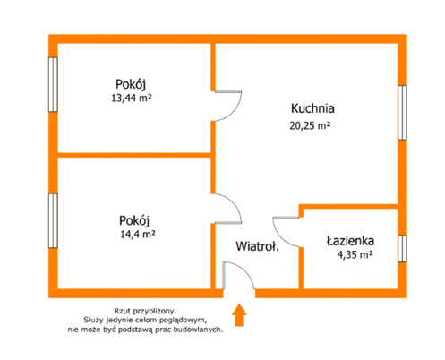 2 pokoje + schron. Elegancja i bezpieczeństwo