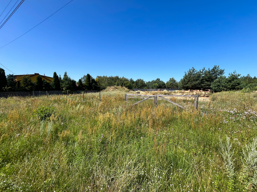Działka z projektem + fundament 1500m2 Wymysłów