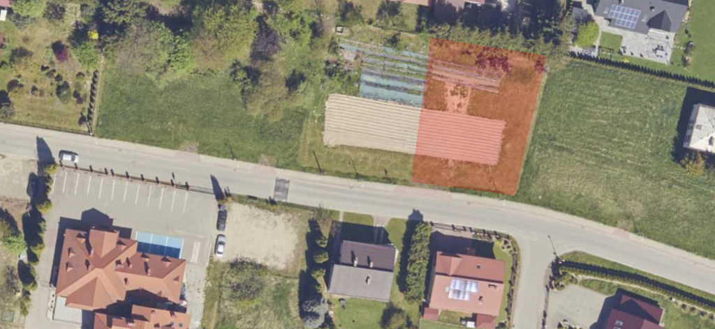Działka inwestycyjna z MPZP Krosno | 721m²