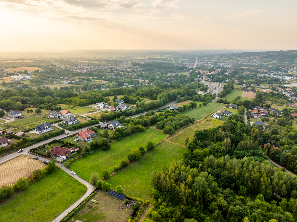 Widokowa działka Tyczyn - 1200m