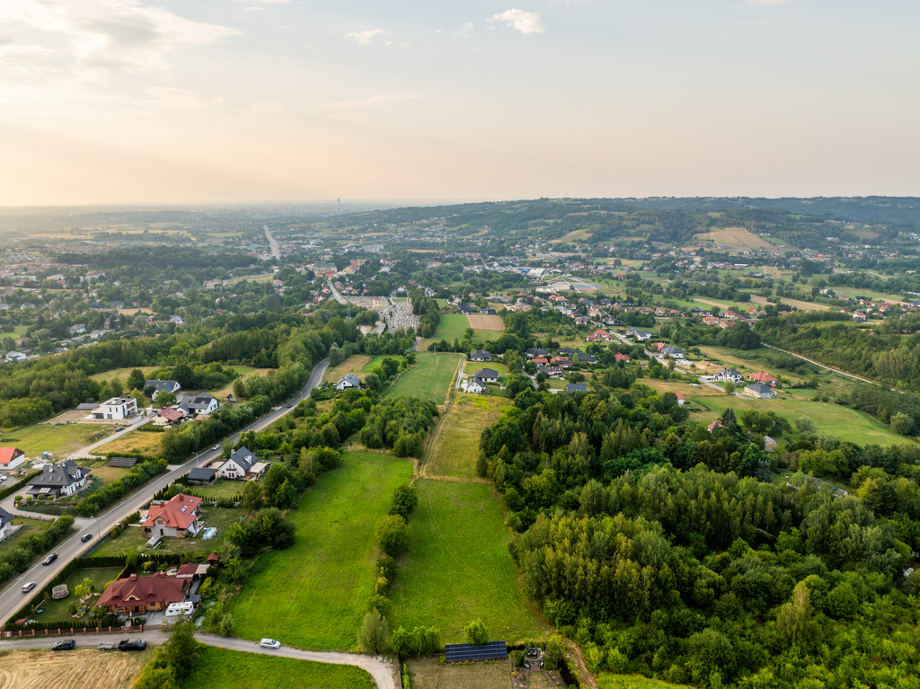 Widokowa działka Tyczyn - 1200m