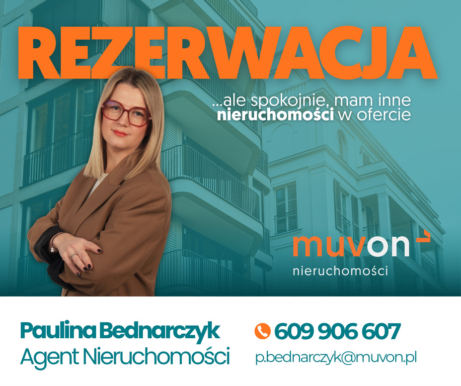 Balkon w kawalerce? No właśnie. Rojna 26,4m2