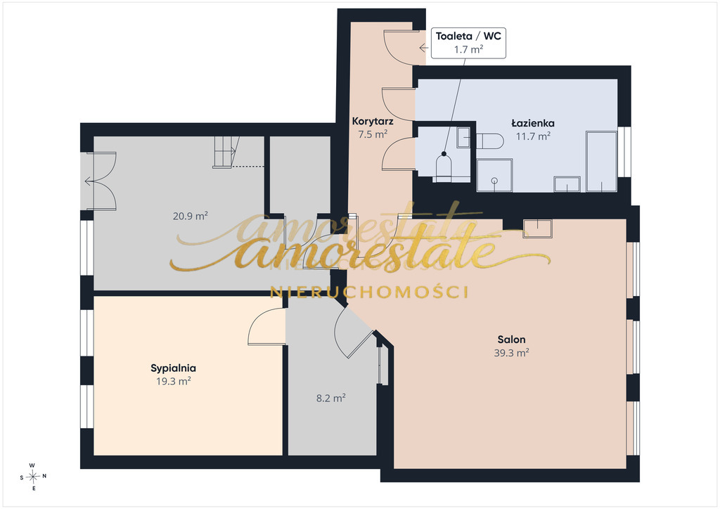 Pewna lokata kapitału: 109,58 m² | 4 pokoje Gdańsk