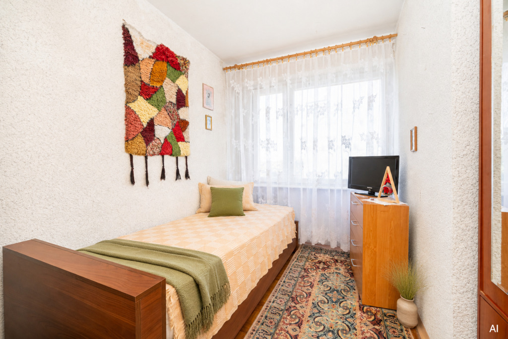 Oglądaj mecze GKS z balkonu! 3 pokoje, 48m2 na POW