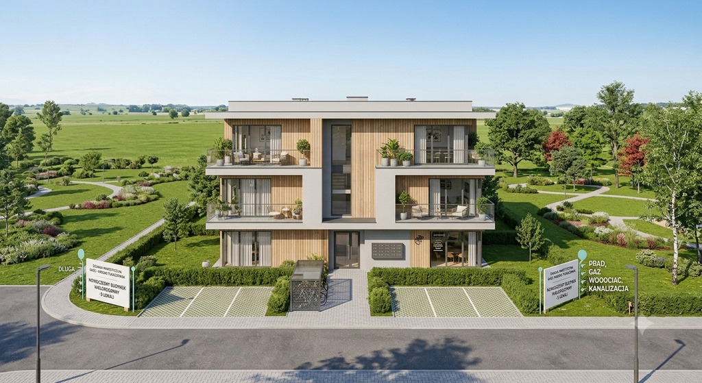 Działka inwestycyjna z MPZP Krosno | 721m²