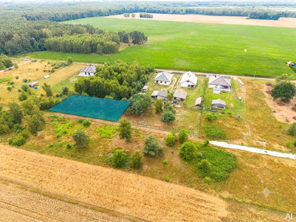 Gotowe WZ! Działka 1332 m² pod Bełchatowem
